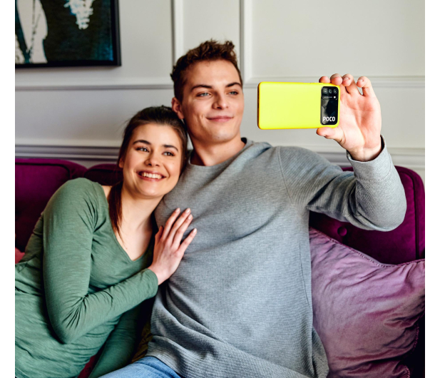 Xiaomi POCO M3 4/128GB Yellow - 608688 - zdjęcie 14